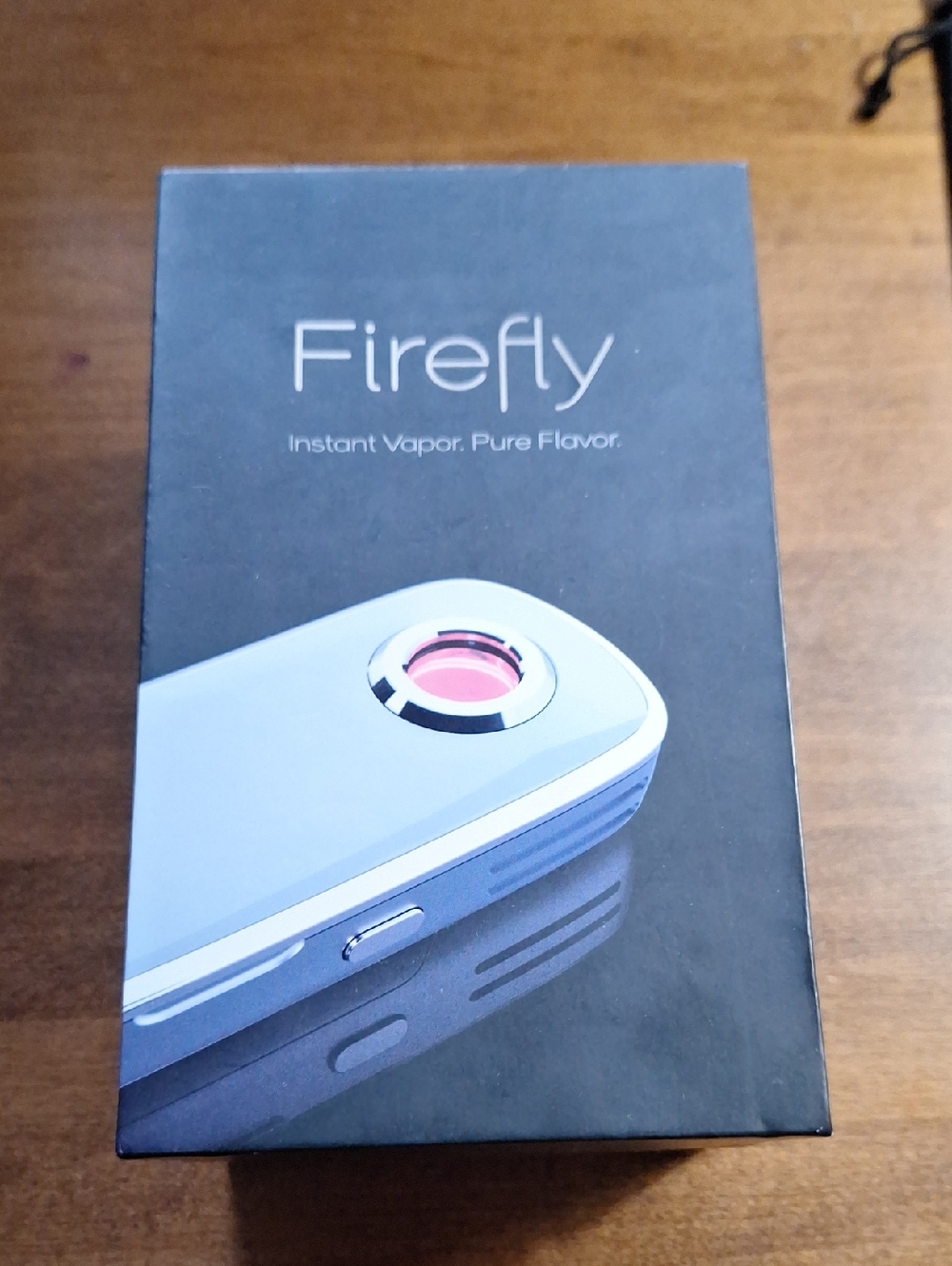 Firefly Portable Vaporizer Box - Empty - Manual Users Guide Microfiber Pouch.